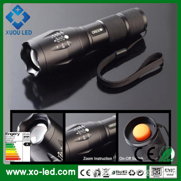 1000 Lumens Bright Ultrafire CREE Xml-T6 LED Flashlight
